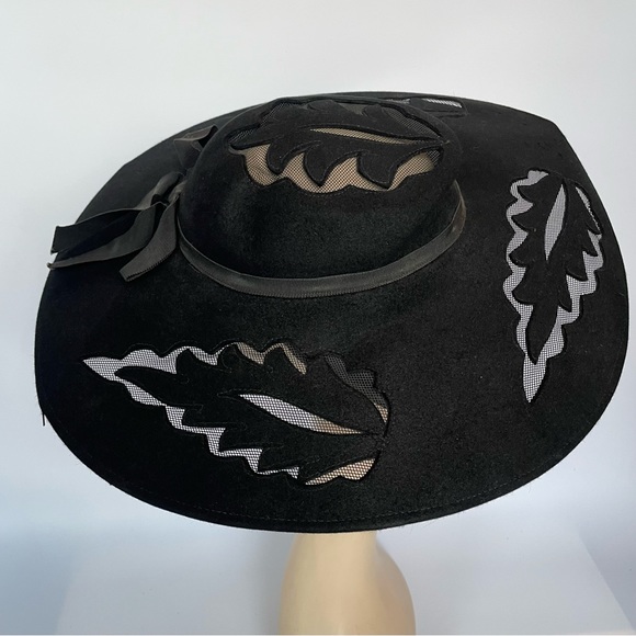 Vintage Wide Brim Hat Witch - Picture 8 of 12